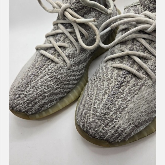 Adidas Yeezy Boost 350 v2 Shoes Mens 14 Grey Athletic Casual Sneakers - Picture 6 of 12